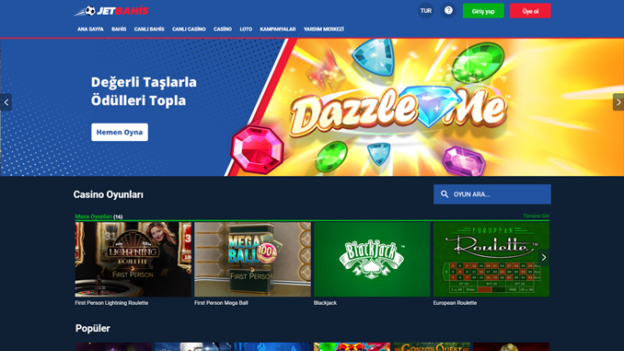 Jetbahis Casino Giriş ve Tanıtım